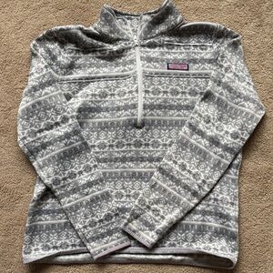 Vineyard Vines Gray Knit Pullover